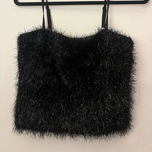 Forever21 Sparkle Crop Top/Tube Top